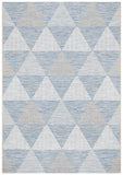 Terrace Geo Rug Blue - MODERN