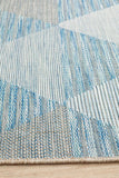 Terrace Geo Rug Blue - MODERN