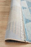 Terrace Geo Rug Blue - MODERN