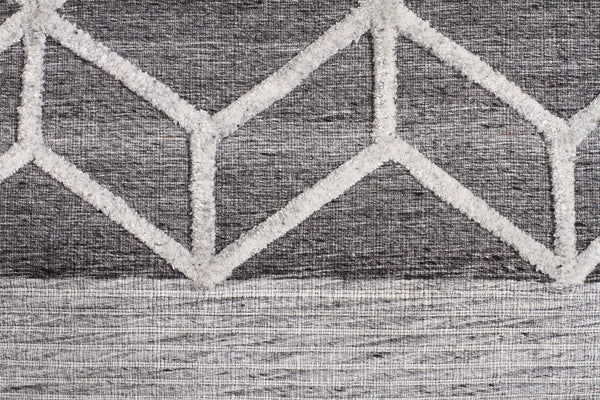 Visions Winter Grey Pulse Modern Rug