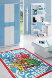 Yo Gabba Gabba Non Slip 2 Team Blue Rug - Kids