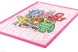 Yo Gabba Gabba Non Slip Pink Team Rug - Kids
