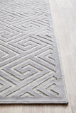 York Alice Silver Runner Rug