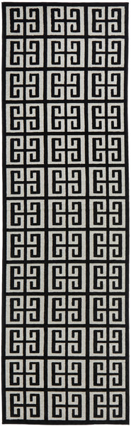 York Brenda Black & Gold Rug