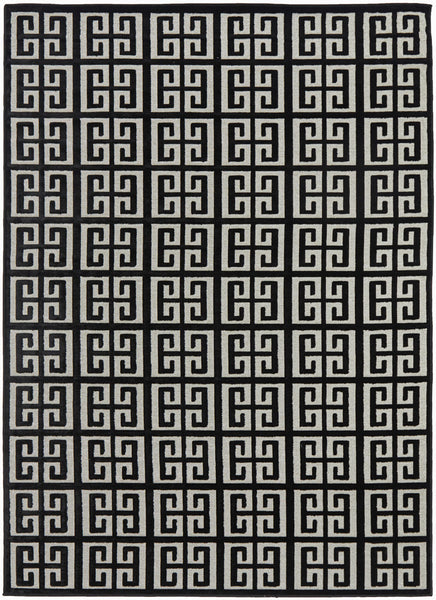 York Brenda Black & Gold Rug