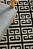 York Brenda Black & Gold Rug
