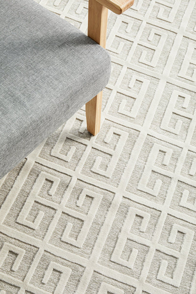 York Brenda Natural White Runner Rug