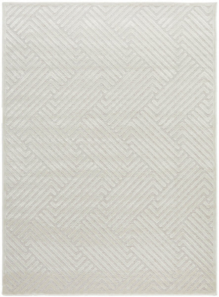 York Cindy Natural White Rug