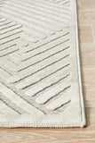 York Cindy Natural White Rug