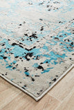Alexa Transitional Rug Blue Grey - Modern