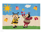 Arte Espina Kids Bumble Bee And Lady Bird Rug