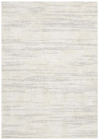 Broadway Evelyn Contemporary Silver Rug - MODERN