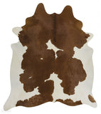 Exquisite Natural Cow Hide Brown White - Cowhide