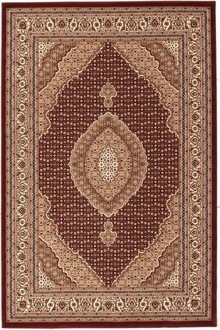 Empire Collection Stunning Formal Oriental Design Red Rug - 170x120cm