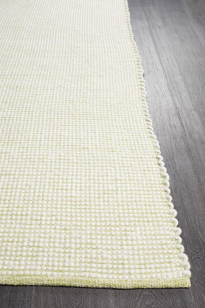 Loft Stunning Wool Pistachio Rug - Modern