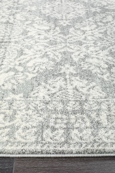 Mirage Gwyneth Stunning Transitional Silver Runner Rug