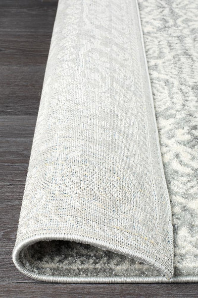 Mirage Gwyneth Stunning Transitional Silver Runner Rug