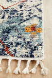 Marrakesh 444 Blue Runner Rug