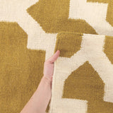 Nomad Pure Wool Flatweave 17 Pistachio Rug - DISCONTINUED
