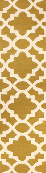 Nomad Pure Wool Flatweave 17 Pistachio Rug - DISCONTINUED