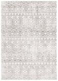 Oasis Ismail White Grey Rustic Rug - 230X160cm