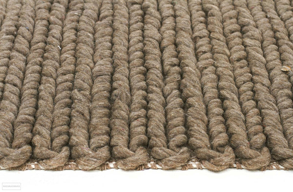 Fantasy Linen Lane Handmade Wool Rug - Modern