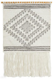 Rug Culture Home 426 White Wall Hanging - Wall Hangings