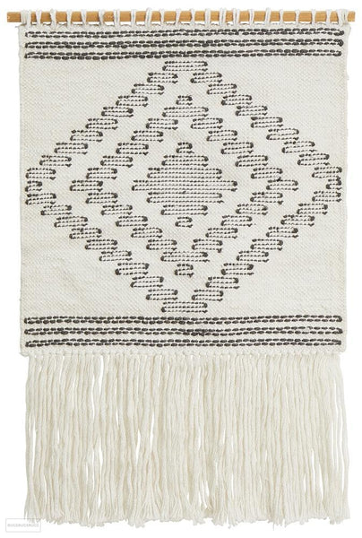 Rug Culture Home 426 White Wall Hanging - Wall Hangings