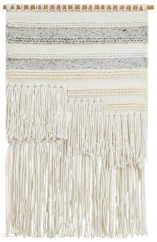 Rug Culture Home 427 Silver Wall Hanging - Wall Hangings