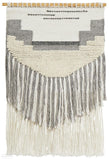 Rug Culture Home 433 Grey Wall Hanging - Wall Hangings