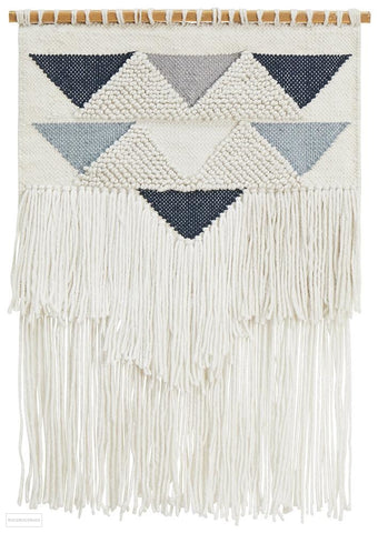 Rug Culture Home 434 Blue Wall Hanging - Wall Hangings