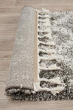 Saffron 33 Grey Runner Rug - MODERN