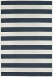 Seaside 4444 Navy White Rug