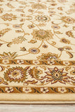 Sydney Collection Classic Rug Ivory with Ivory Border