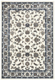 Sydney Collection Classic Rug White with White Border - 170x120cm