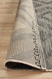 Terrace Cain Rug Charcoal - MODERN